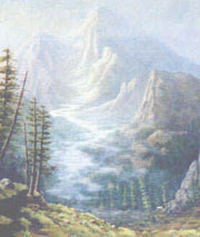 an image of a sacred mountain